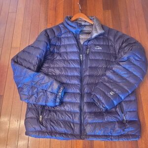 L.L. Bean Women's Blue Puffer Jacket